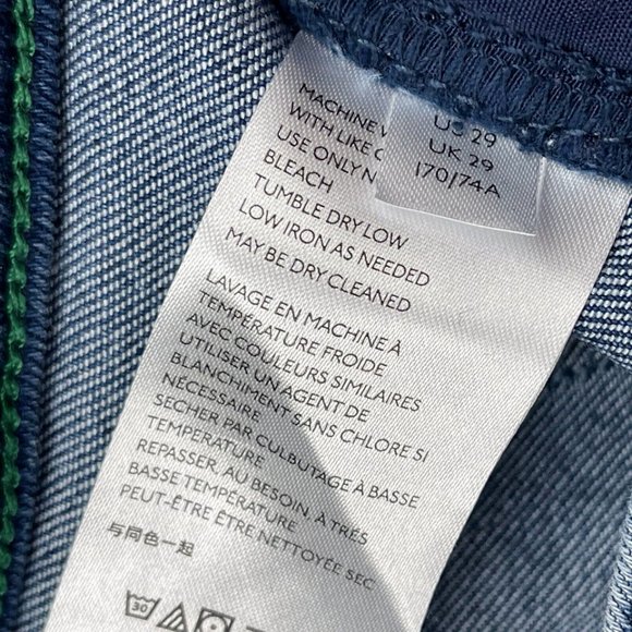 Anthropologie Pilcro High Rise Trouser Bootcut Jeans Women 29 EUC Stretch Pocket - Picture 11 of 14